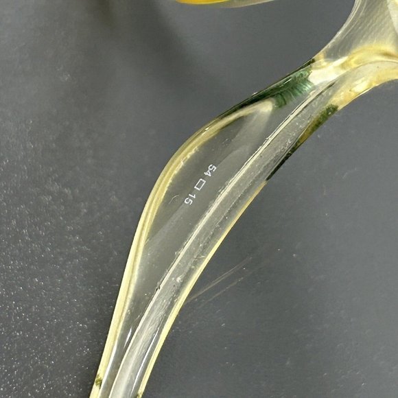 Gucci GG 3699/N ZE5 Clear Floral Eyeglasses Frames 54-15 140 Italy Designer - Picture 15 of 15